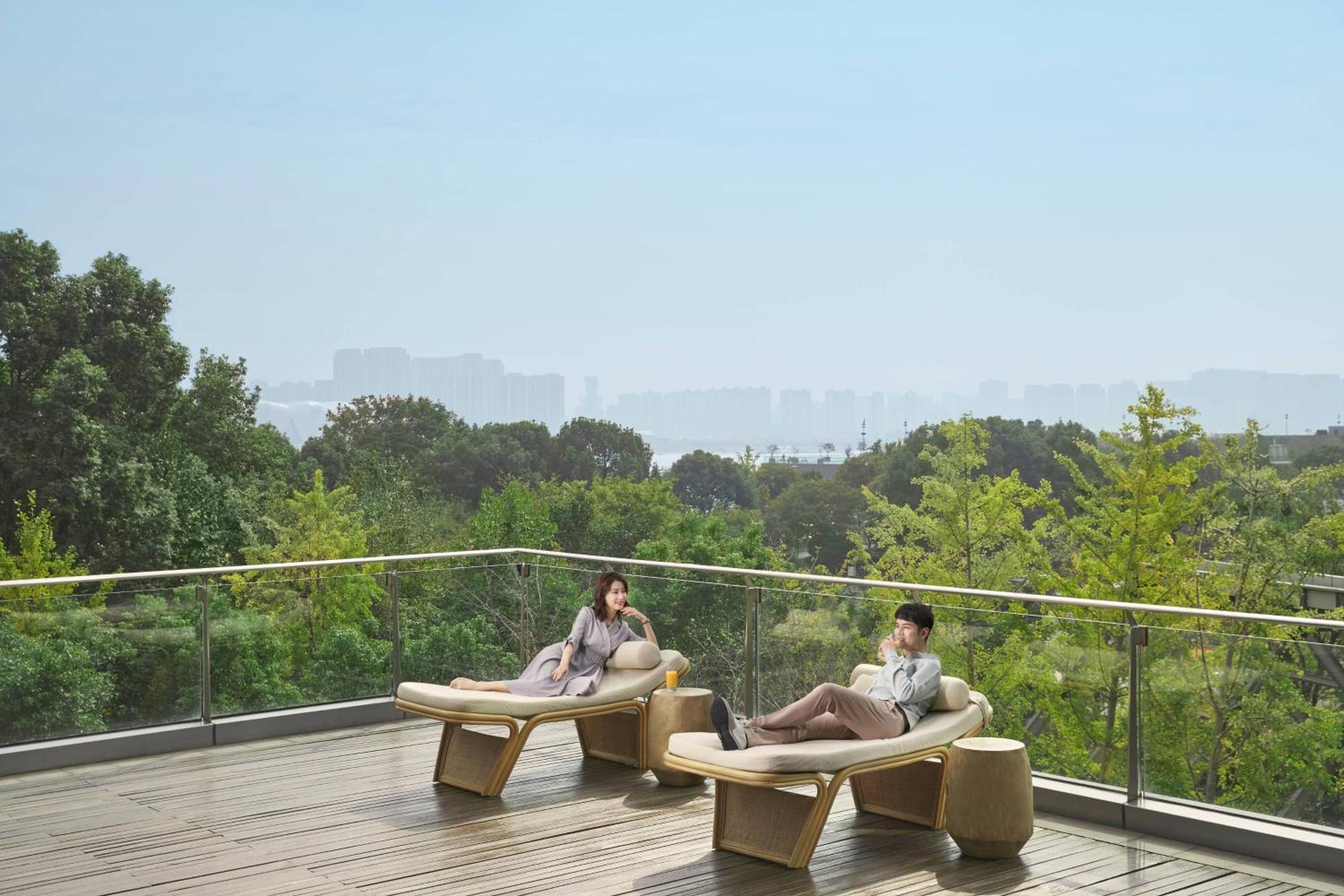 Hangzhou Marriott Hotel Qianjiang Extérieur photo