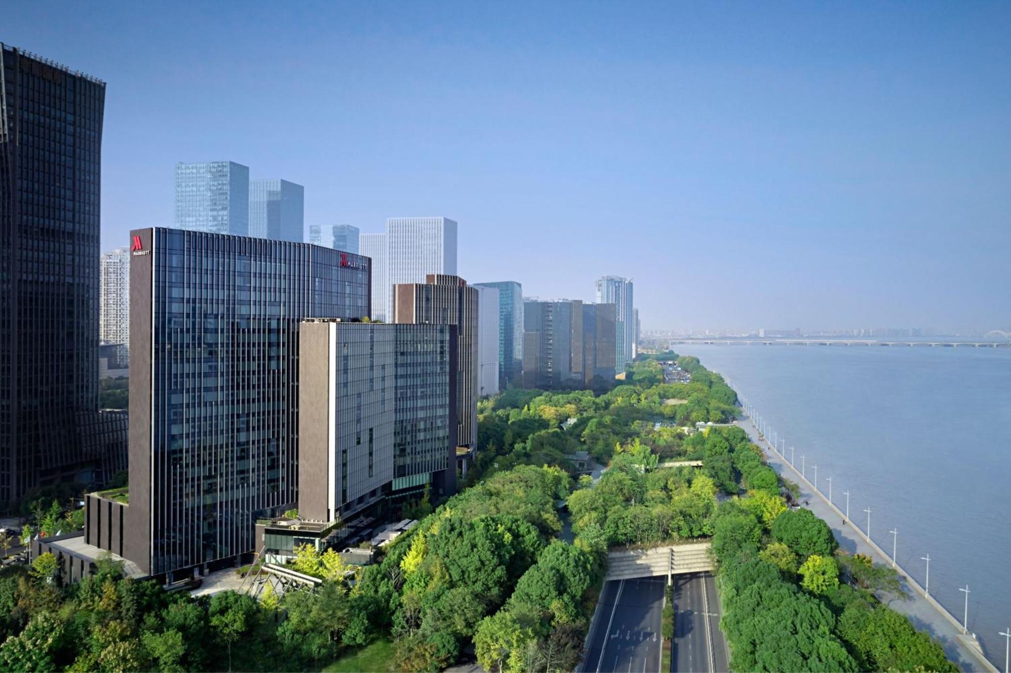 Hangzhou Marriott Hotel Qianjiang Extérieur photo
