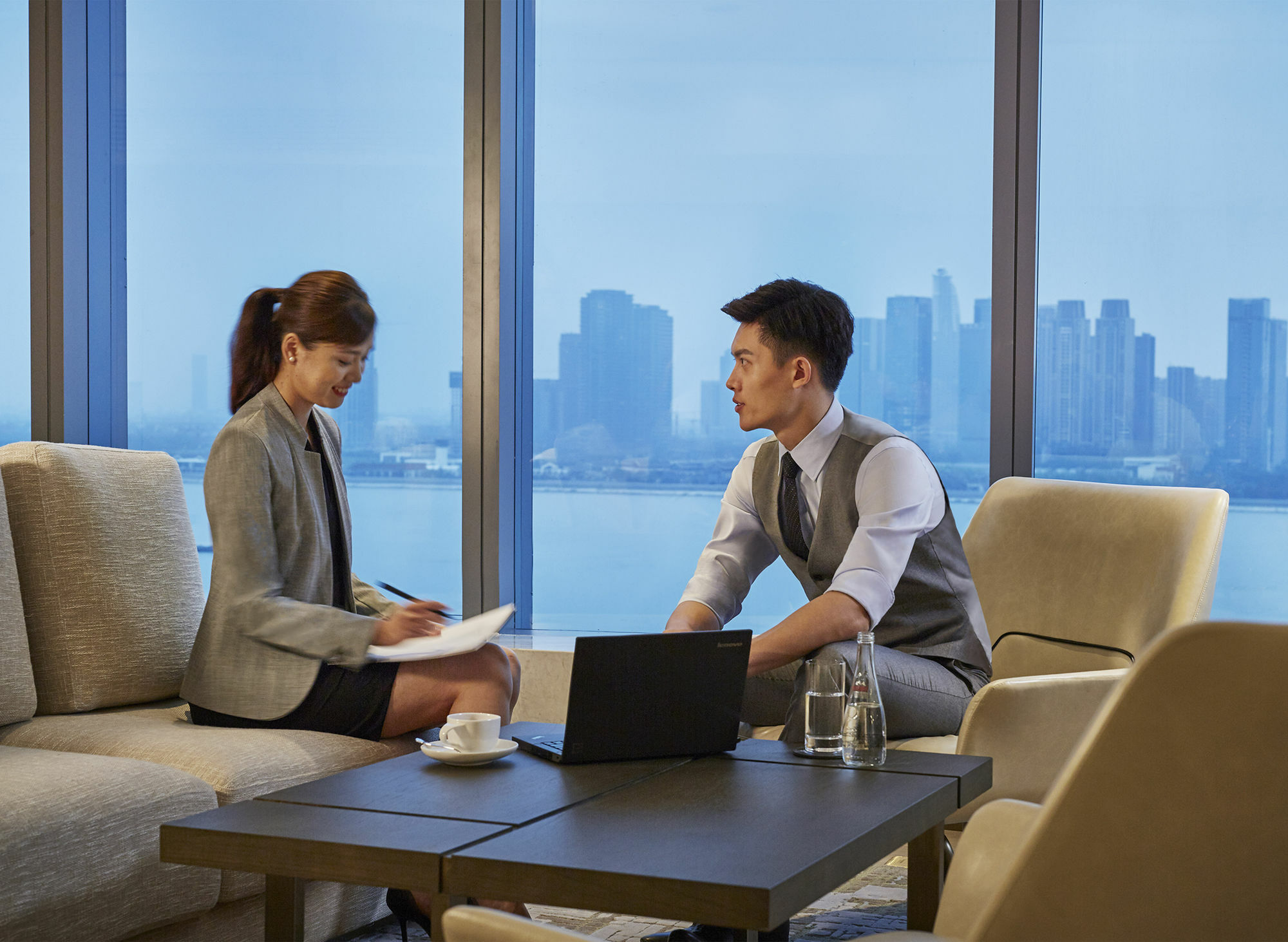 Hangzhou Marriott Hotel Qianjiang Extérieur photo