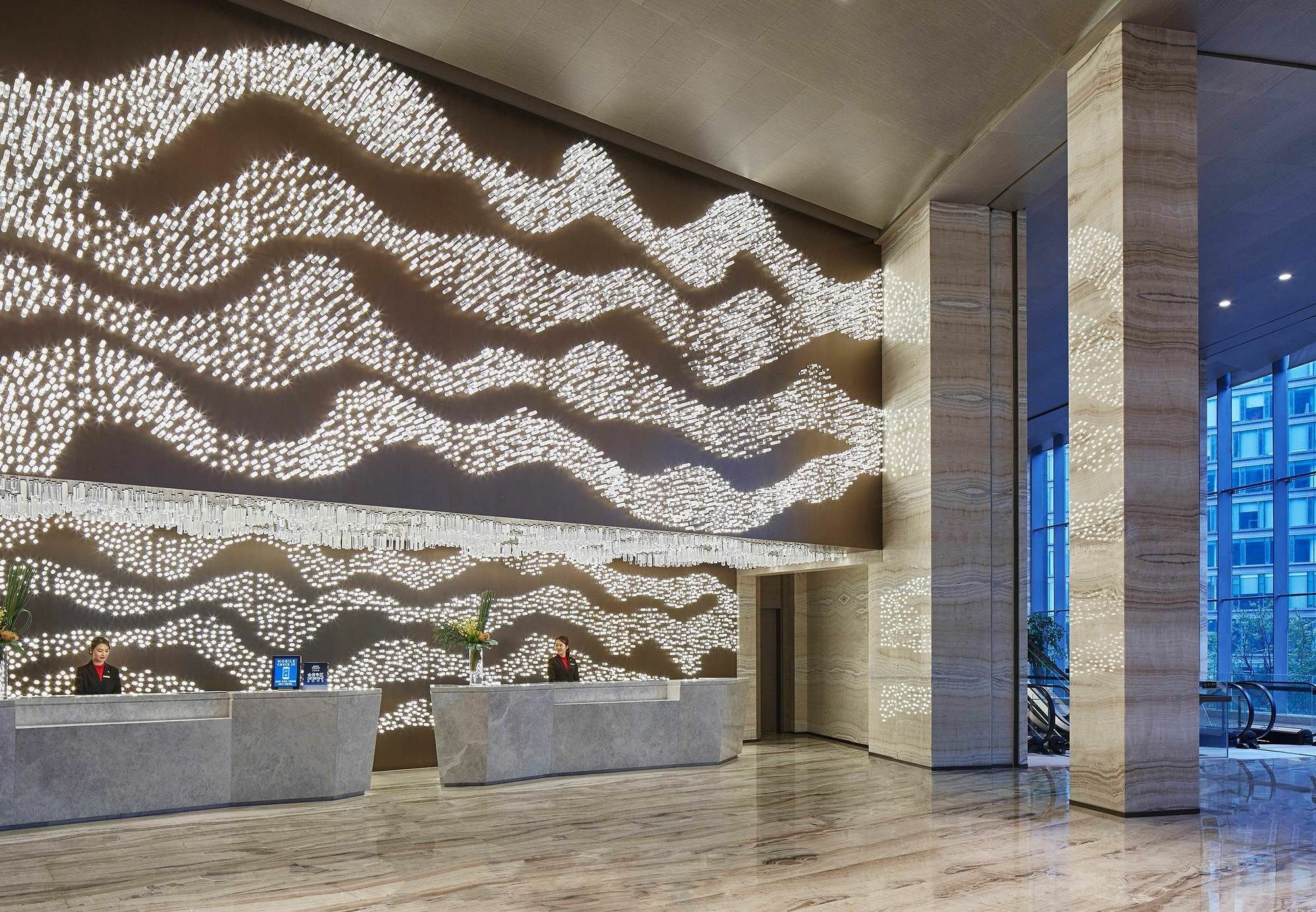 Hangzhou Marriott Hotel Qianjiang Extérieur photo